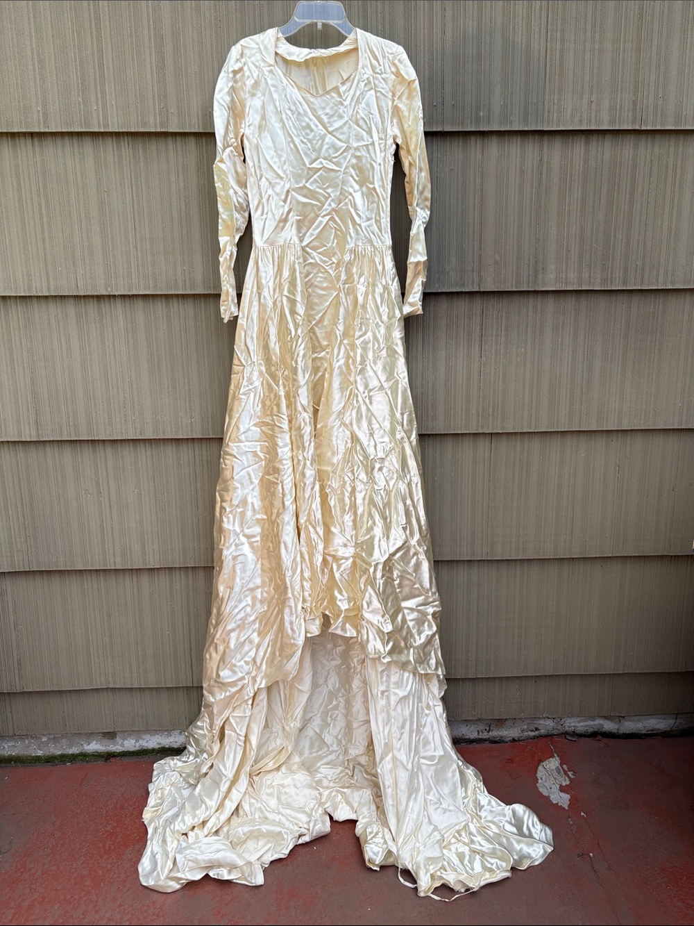 Satin Wedding Gown